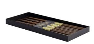 Tokyo Design Studio Chopsticks 5pc Set - Dark Brown Chopsticks The Cooks Kitchen 