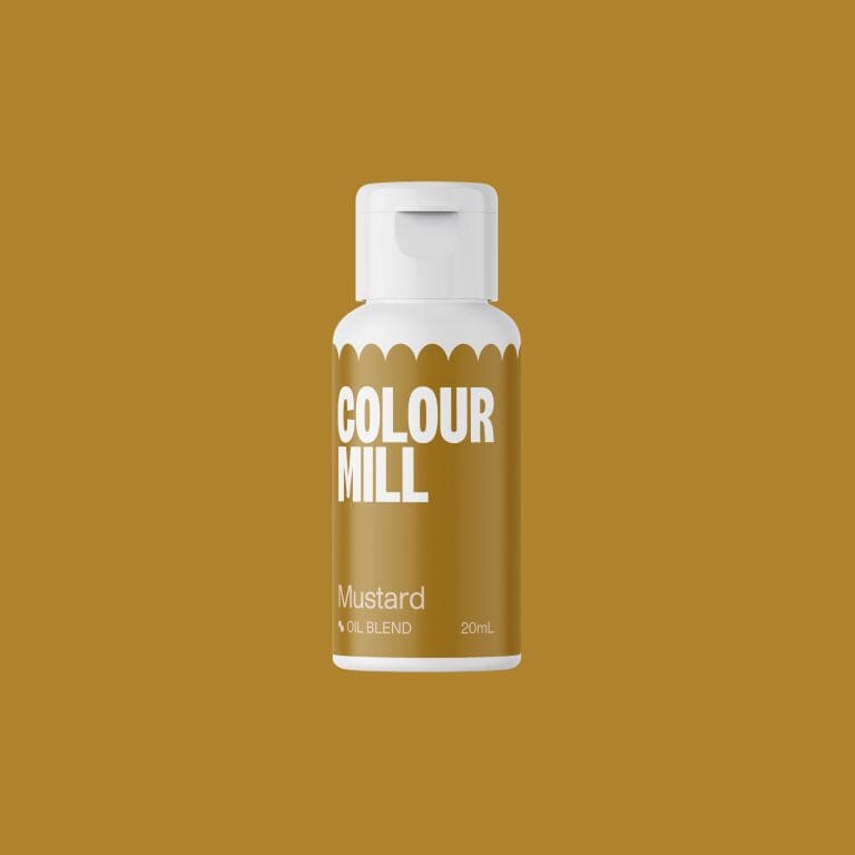 Colour Mill - Oil Based Colouring 20ml Mustard Colouring The Cooks Kitchen Mandurah 