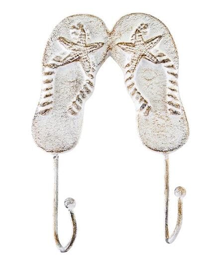 Coastal Cast Iron - Sandals Hook Novelty Gifts The Cooks Kitchen 
