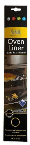 Nostik Oven Protector Heavy Duty Black 40x60cm Bakeware Accessories The Cooks Kitchen 