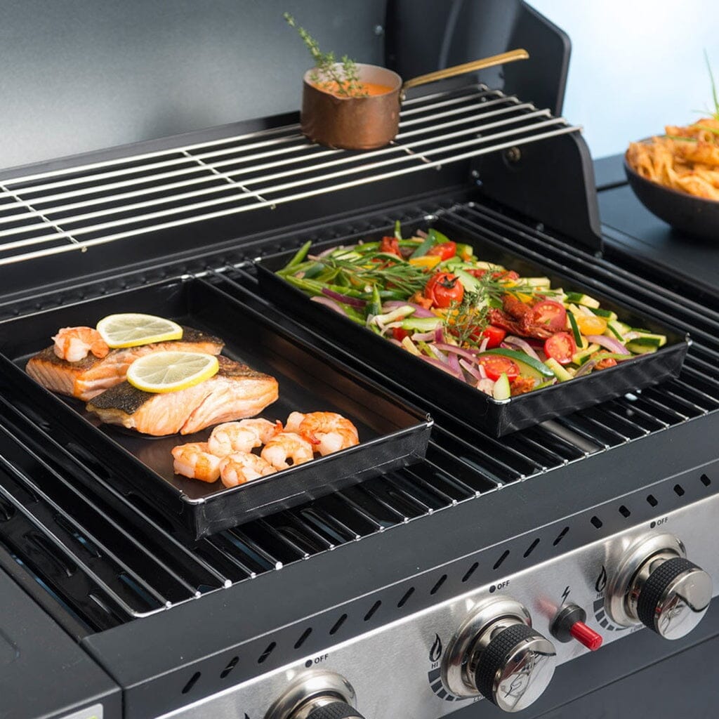 Nostik Reuseable Non-stick Bbq & Oven Basket 34x29x4cm/3l Oven to Tabletop The Cooks Kitchen Mandurah 