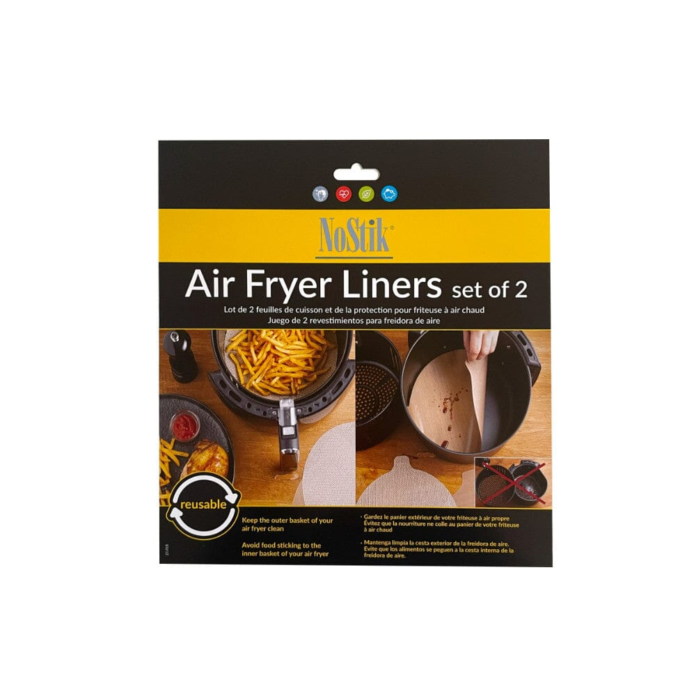 Nostik Air Fryer Liner S/2 Round Cookware Accessories The Cooks Kitchen Mandurah 