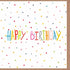 Card - Happy Birthday Spots Cards & Wrapping The Cooks Kitchen 