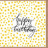 Card - Gold Spots Birthday Cards & Wrapping The Cooks Kitchen 