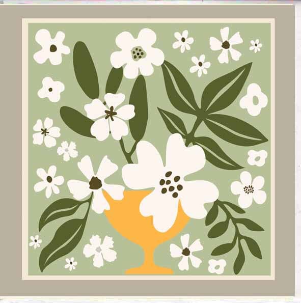 Card - Flowers Cards & Wrapping The Cooks Kitchen 