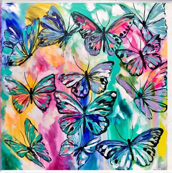 Card - Amanda Brooks Butterflies Cards & Wrapping The Cooks Kitchen 
