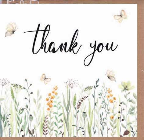 Gift Card - Thank You Meadow Cards & Wrapping The Cooks Kitchen 