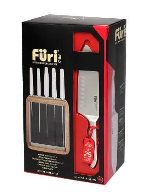 Furi Pro Vault Knife Block Set Of 6 Knife Block Sets The Cooks Kitchen 