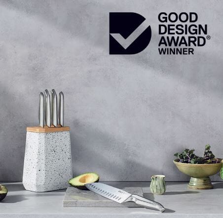 Furi Stone Block 5 Pc Set - Olive Terrazzo Furi The Cooks Kitchen 