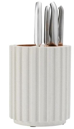 Furi Radial Stone Block 5pc Set - Snow Terrazzo Furi The Cooks Kitchen 