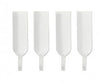 Furi Magnetic Wall Rack Hooks 4pk - White