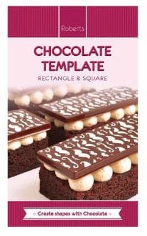 Roberts Chocolate Template Rectangle & Square Chocolate Moulds The Cooks Kitchen 