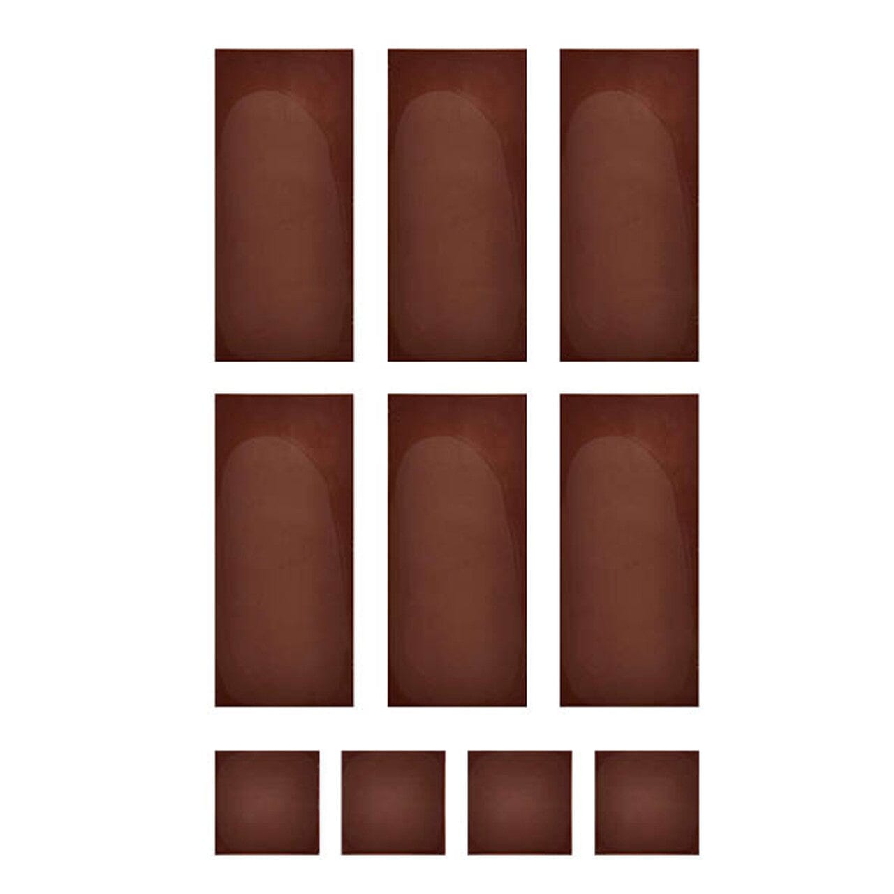 Roberts Chocolate Template Rectangle & Square Chocolate Moulds The Cooks Kitchen 