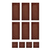 Roberts Chocolate Template Rectangle & Square Chocolate Moulds The Cooks Kitchen 