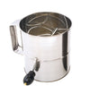 Cuisena - 8 Cup Large Flour Sifter (crank Handle)