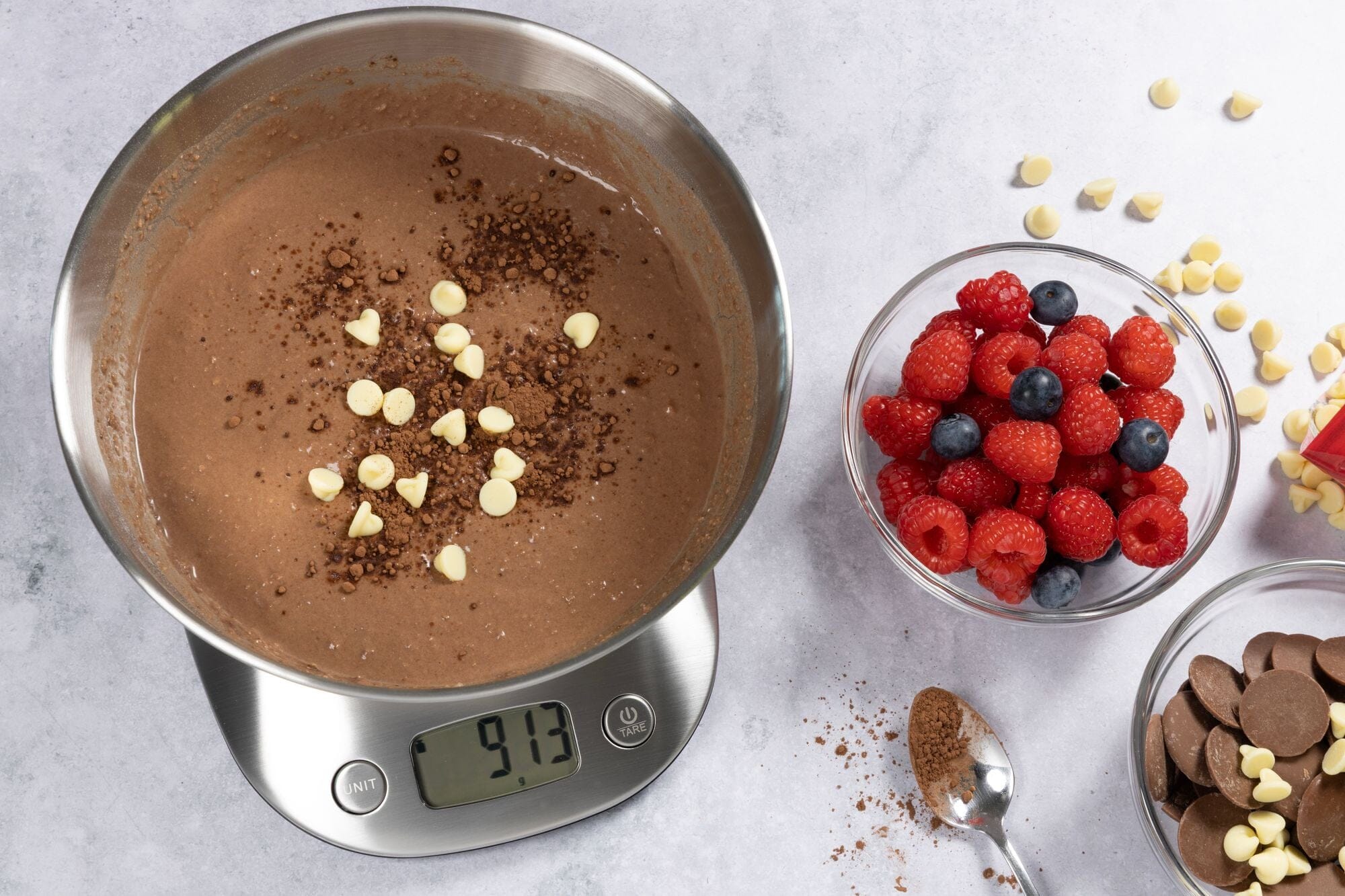 Cuisena 5kg Kitchen Scale With Bowl - S/s Scales The Cooks Kitchen 