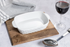 Cuisena Ceramic Baking Dish White 20cm