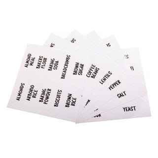 D.line Clear Pantry Labels - 60 Pack General Storage The Cooks Kitchen 