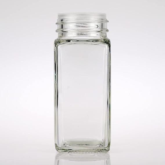 D.line Square Spice Jar With Metal Lid 115ml Herb & Spice Storage The Cooks Kitchen 