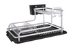 D.line Aluminium 2-tier Dish Rack With Draining Board