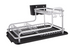 D.line Aluminium 2-tier Dish Rack With Draining Board