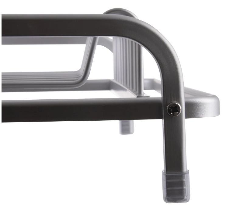 D.line Aluminium 2-tier Dish Rack With Draining Board