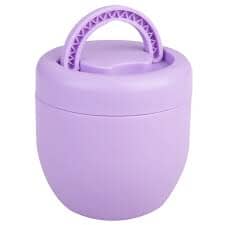 Oasis Stainless Steel Double Wall Insulated Food Pod 470ml Lavender Drink Bottles The Cooks Kitchen Mandurah 