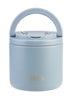 Oasis Double Wall Insulated Food Flask With Quick Release Lid & Spork 500ml - Hazy Blue