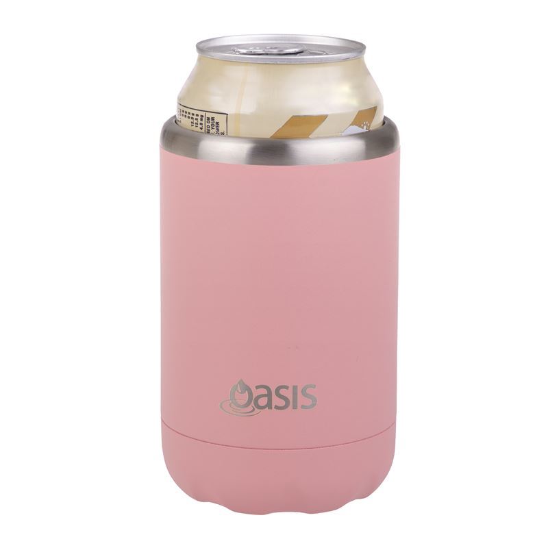 Oasis S/s Insulated Can Cooler - Coral Cove