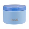 Oasis S/s Double Wall Insulated Food Flask W/ Quick Release Lid 300ml - Blue