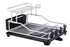 D.line "pinnacle" Aluminium 2 Tier Dish Rack With Draining Board 52x37.5x27cm Dish Racks & Drainers The Cooks Kitchen 