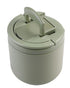 Oasis Double Wall Insulated Food Flask With Quick Release Lid & Spork 500ml - Olive Green