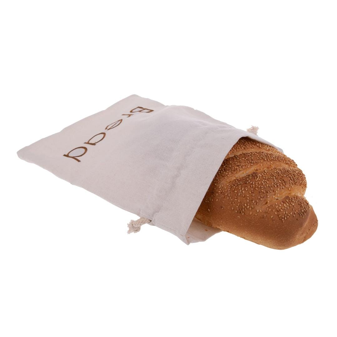 D.line Bread Bag Embroidered 27.5x39cm Bread & Butter Storage The Cooks Kitchen 