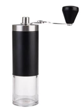 Cafebarista Stainless Steel Hand Coffee Grinder With Ceramic Burr - Black Grinders The Cooks Kitchen 