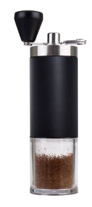 Cafebarista Stainless Steel Hand Coffee Grinder With Ceramic Burr - Black Grinders The Cooks Kitchen 