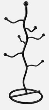 Wiggly Mug Tree Black General Storage The Cooks Kitchen 