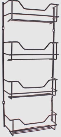 4 - Tier Spice Rack (16 Bottle Capacity) Herb & Spice Storage The Cooks Kitchen 