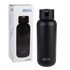 Oasis "moda" Ceramic Lined S/s Triple Wall Insulated Drink Bottle 1l - Black