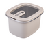 Oasis Microwave Safe Rectangular Stainless Steel Container 500ml Oat