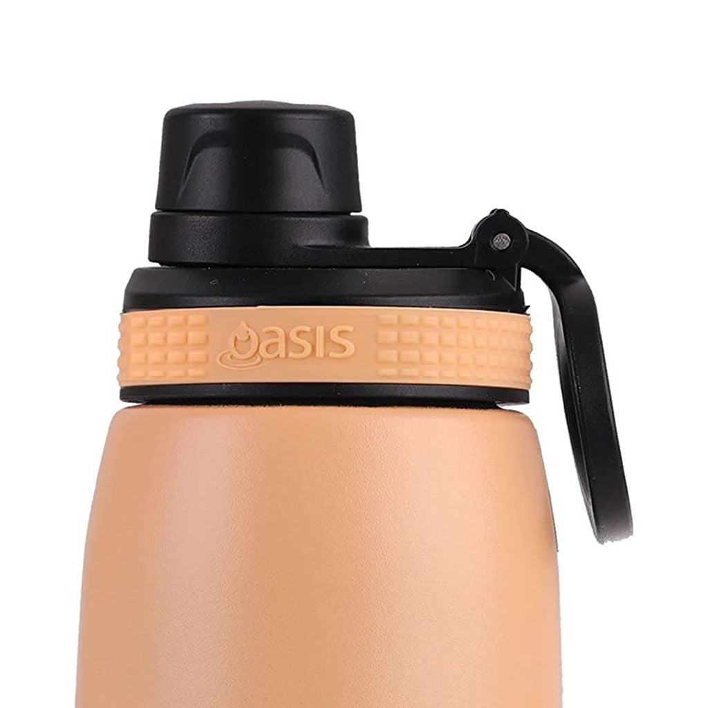 Oasis 780ml Insulated Sports Bottle W/ Screw Cap - Rock Melon