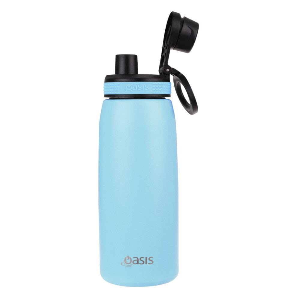 Oasis S/s Double Wall Insulated Sports Bottle W/ Screw-cap 780ml - Island Blue Insulated Bottles and Flasks The Cooks Kitchen Mandurah 