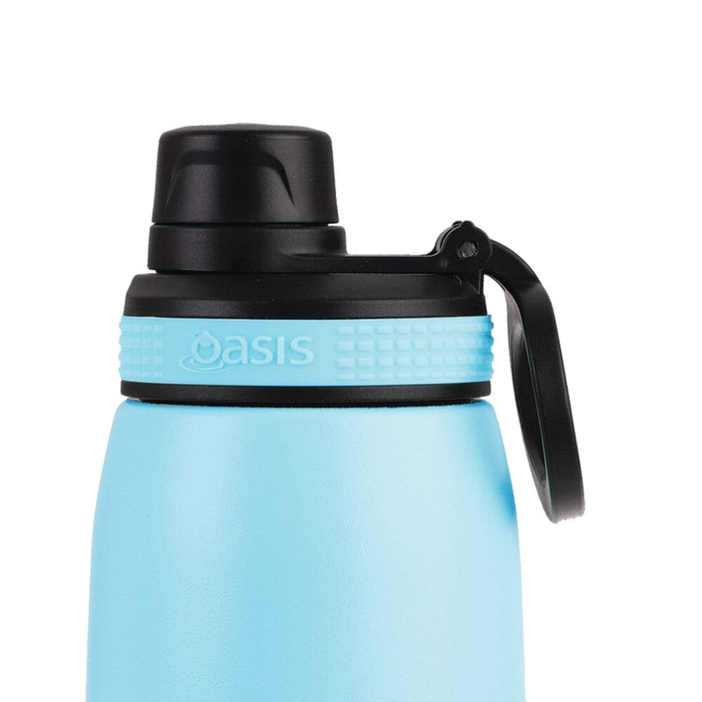 Oasis S/s Double Wall Insulated Sports Bottle W/ Screw-cap 780ml - Island Blue Insulated Bottles and Flasks The Cooks Kitchen Mandurah 