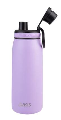 Oasis Stainless Steel Double Wall Insulated Sports Bottle W/ Screw-cap 780ml - Lavender Insulated Bottles and Flasks The Cooks Kitchen 