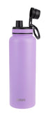 Oasis Stainless Steel Insulated Challenger Sports Bottle With Cap 1.1l Lavender