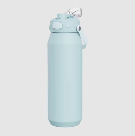 Oasis Ceramic Lined S/s Triple Wall Insulated "capri" Drink Bottle W/ Quick Release Lid 750ml - Sea Mist Insulated Bottles The Cooks Kitchen 