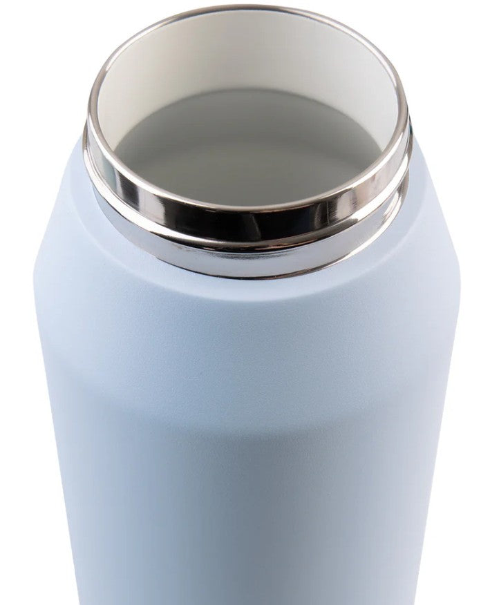 Oasis Ceramic Stainless Steel Insulated Capri Drink Bottle With Lid 1l Periwinkle