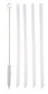 Oasis 'moda' Drink Bottle Straws S/4 With Cleaning Brush Barware Accessories The Cooks Kitchen 