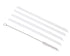 Oasis 'moda' Drink Bottle Straws S/4 With Cleaning Brush Barware Accessories The Cooks Kitchen 