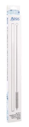 Oasis 'commuter' Travel Tumbler Straws S/4 With Cleaning Brush