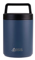 Oasis Stainless Steel Double Wall Food Flask With Handle & Spoon 480ml - Indigo